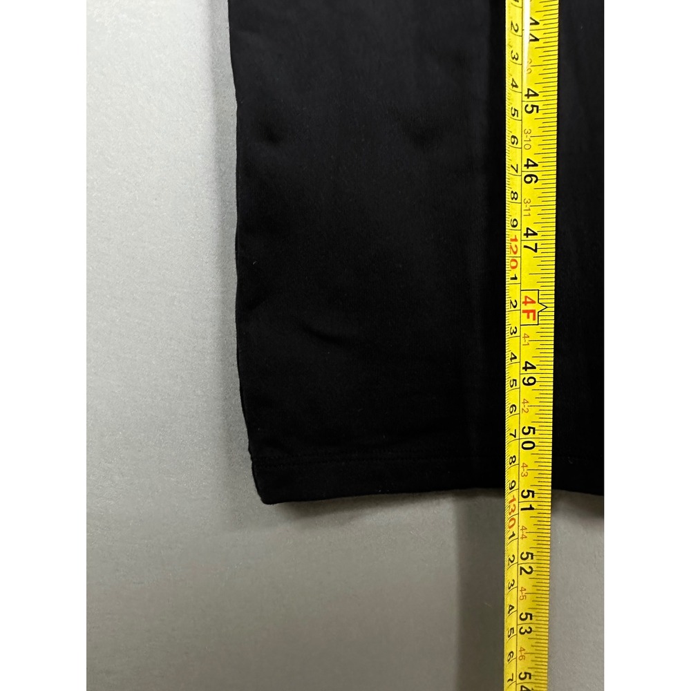 Aritzia Contour Off-Shoulder Maxi Dress Black Long Sleeve Bodycon Large 120815 - Picture 9 of 12